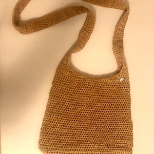 Straw beach purse